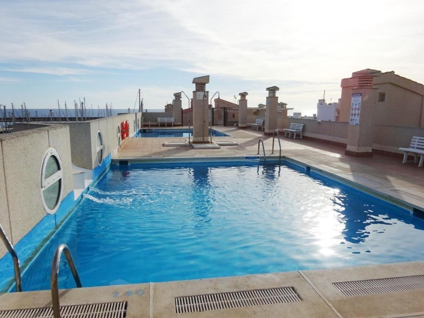 Expoholidays - Duplex Vistas Al Puerto Deportivo Almerimarアパートメント エクステリア 写真